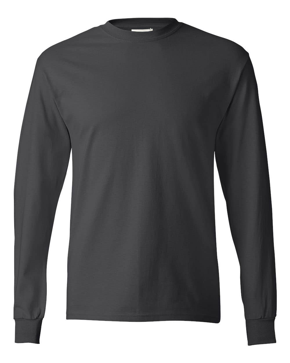 Hanes Long Sleeve Tee | 100% Cotton Classic Soft & Comfort