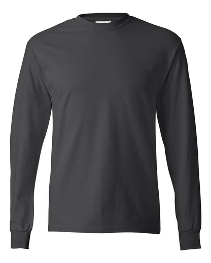 Hanes Long Sleeve Tee | 100% Cotton Classic Soft & Comfort