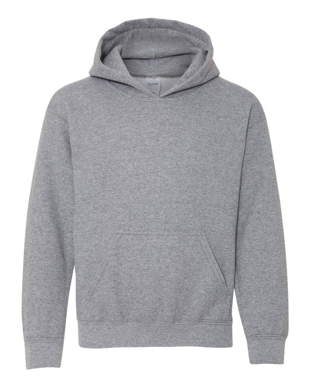Gildan Youth Heavy Blend Hoodie – Classic Fleece Comfort