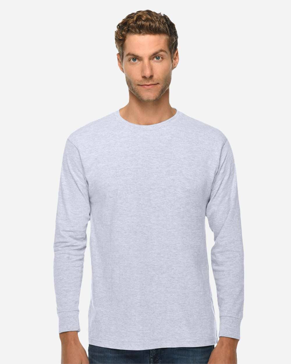 Lane Seven - Heavyweight Long Sleeve Cotton T-Shirt