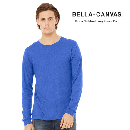 BELLA + CANVAS Premium Triblend Unisex Long Sleeve Tee