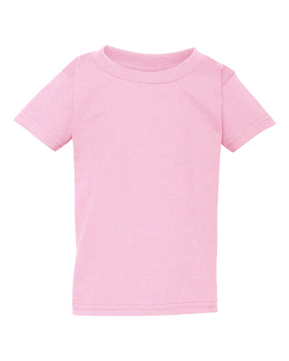 Toddler Heavy Cotton T-Shirt Soft Everyday Essential (2T–6)