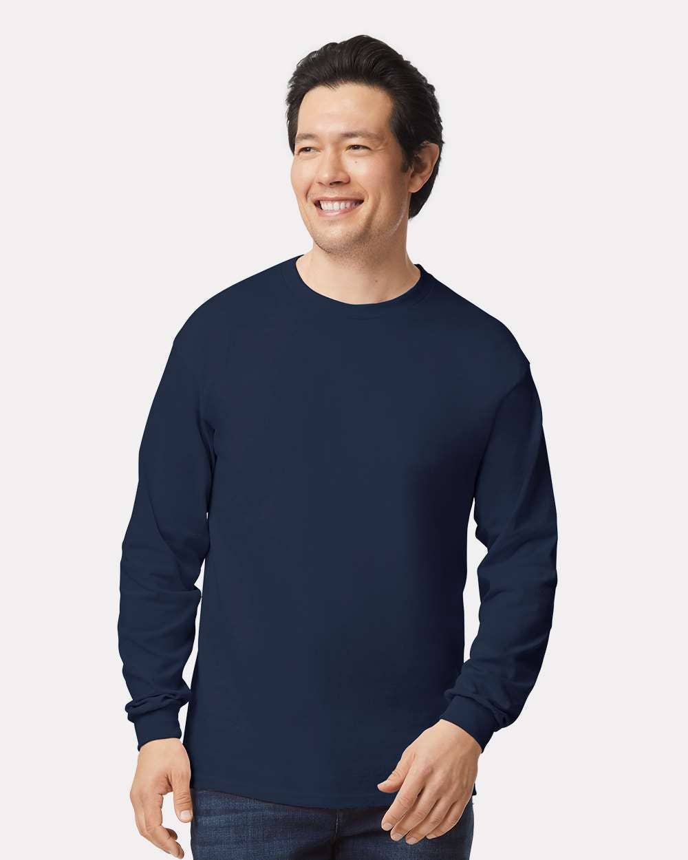 Ultra Cotton Long Sleeve Shirt Classic Fit Heavyweight