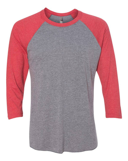 Next Level Unisex Everyday Unisex 3/4 Sleeve Raglan Tee