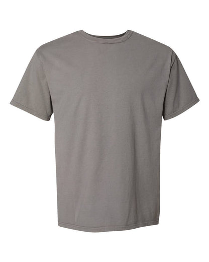 Hanes Comfort Wash Men’s Tee 100% Cotton | Dyed Vintage Feel