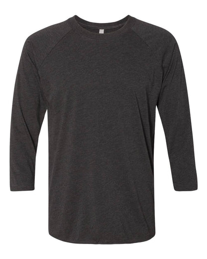 Next Level Unisex Everyday Unisex 3/4 Sleeve Raglan Tee