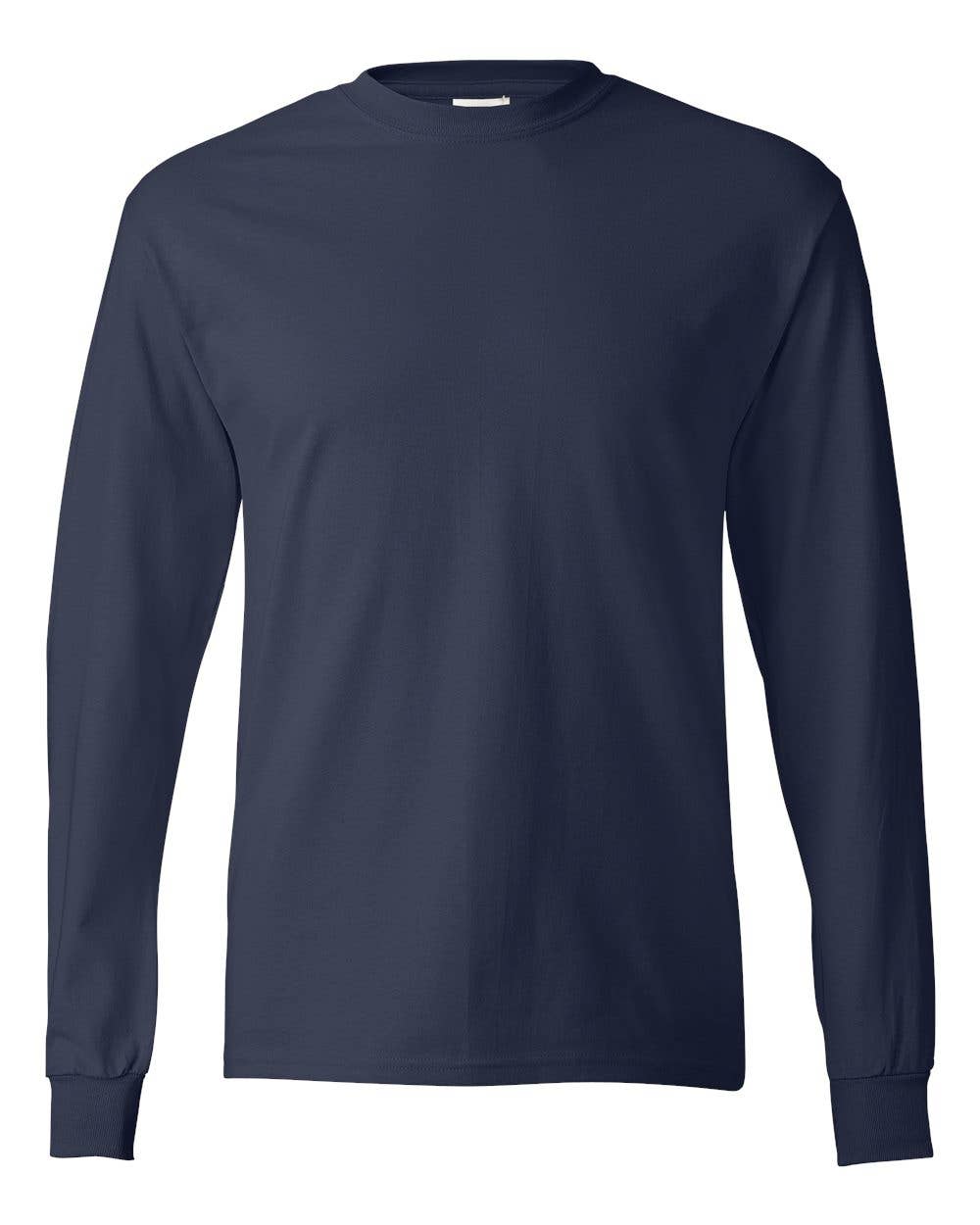 Hanes Long Sleeve Tee | 100% Cotton Classic Soft & Comfort
