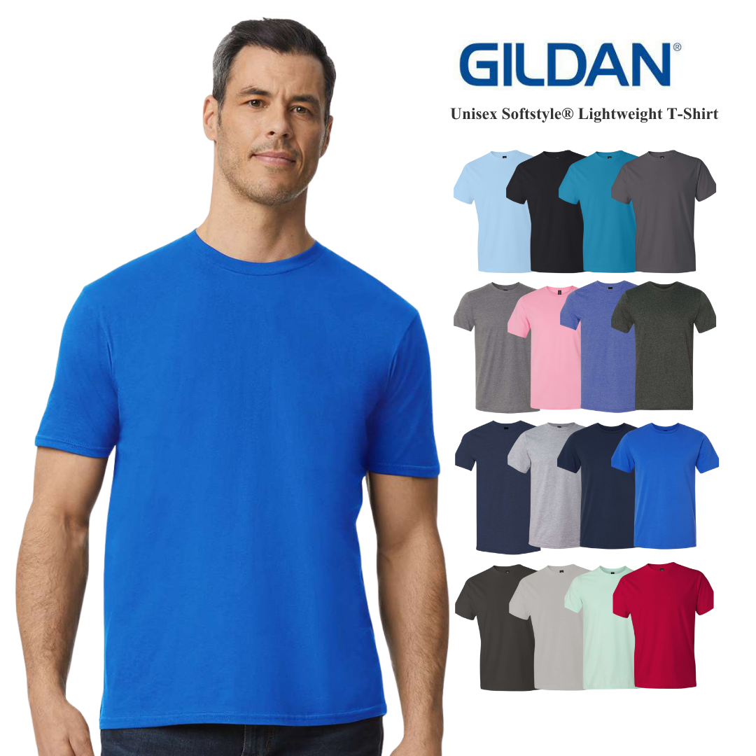 Unisex Gildan 980 Lightweight Softstyle Comfy Tee | Everyday