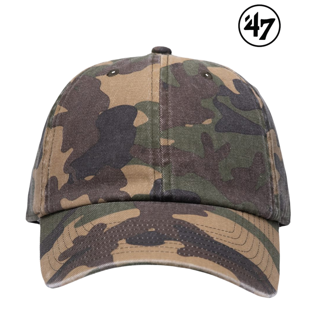 47 Brand Clean Up Cap 4700 | Adjustable Cotton Dad Hat