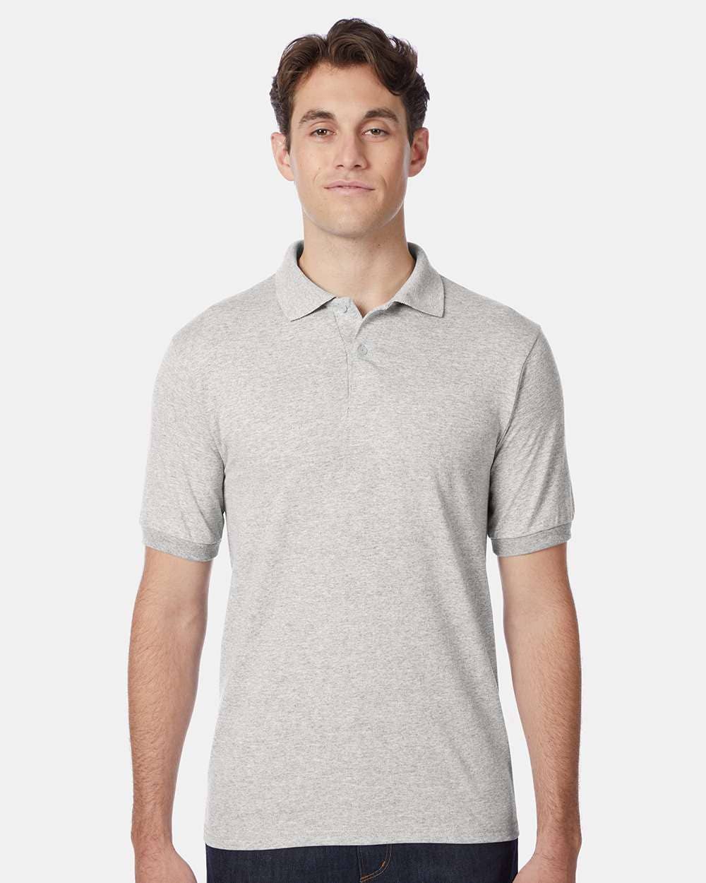 Hanes EcoSmart Polo Shirt | Cotton-Poly Jersey | Classic Fit