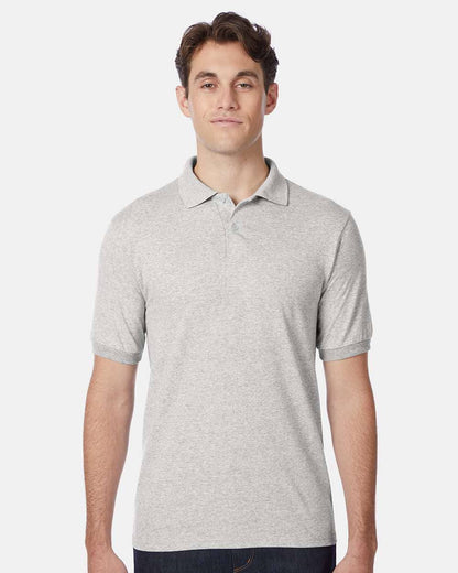Hanes EcoSmart Polo Shirt | Cotton-Poly Jersey | Classic Fit