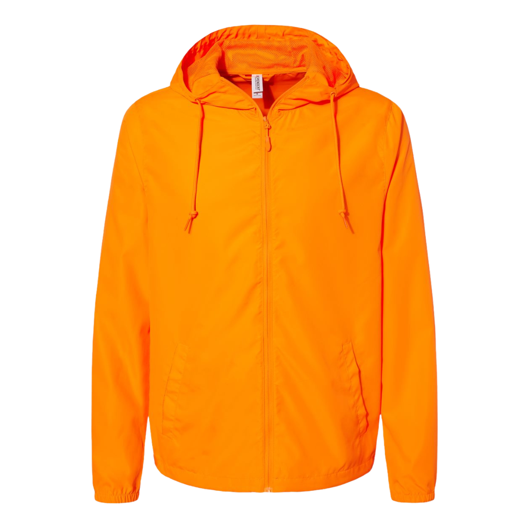 Men’s Lightweight Windbreaker Jacket – Wholesale Full Zip