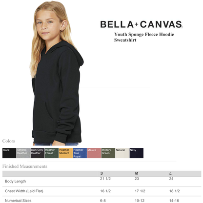 Youth Sponge Fleece Hoodie | Cozy Everyday Favorite