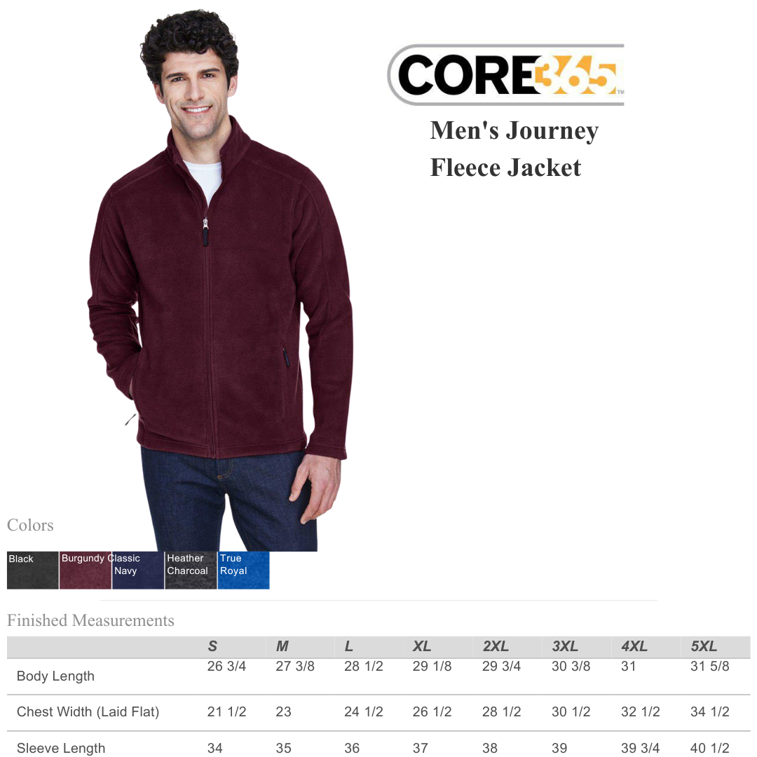 Men’s Journey Fleece Jacket | Warm Everyday Layer
