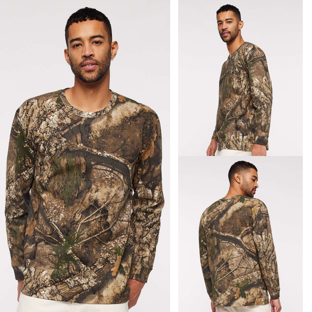 Men’s Realtree® Camo Long Sleeve Tee | Outdoor Comfort