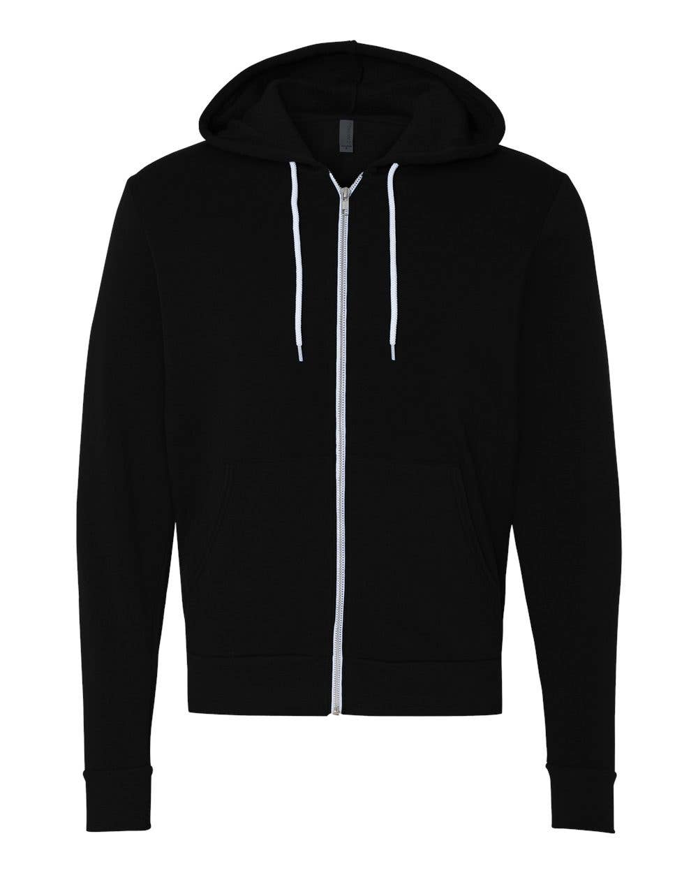 Unisex Sponge Fleece Full-Zip Hoodie | Comfort Soft Cotton