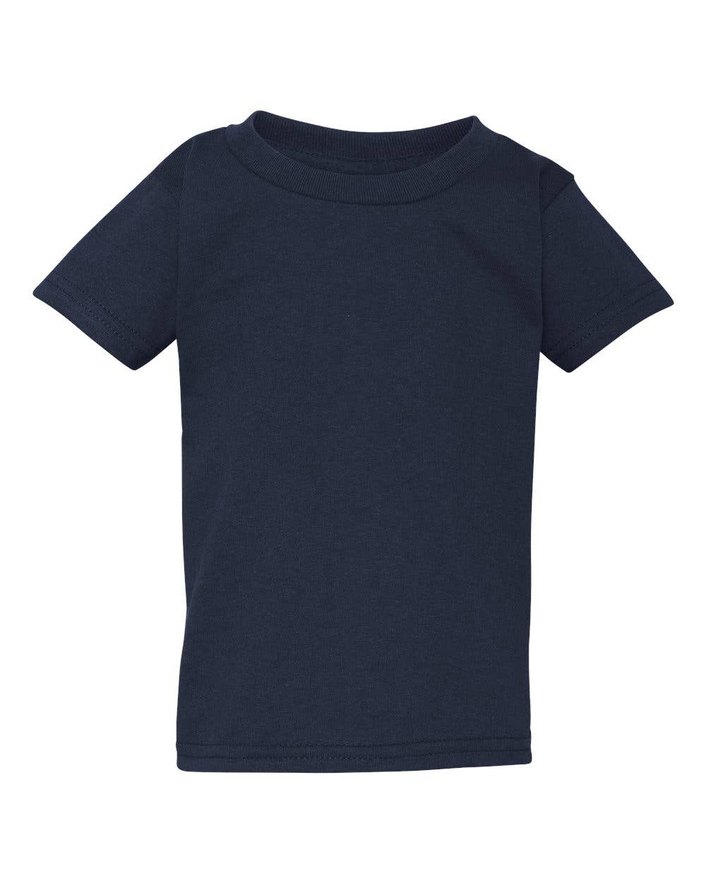 Toddler Heavy Cotton T-Shirt Soft Everyday Essential (2T–6)