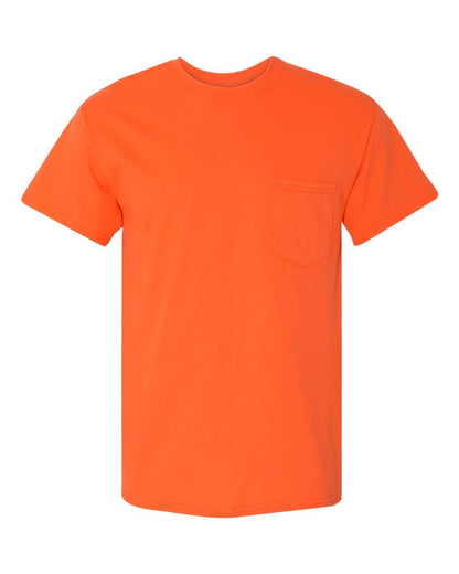 Unisex Heavy Cotton Pocket Tee | Soft Classic Fit
