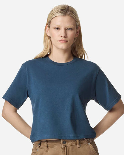 Women’s Boxy Cotton Tee | Everyday Relaxed Style