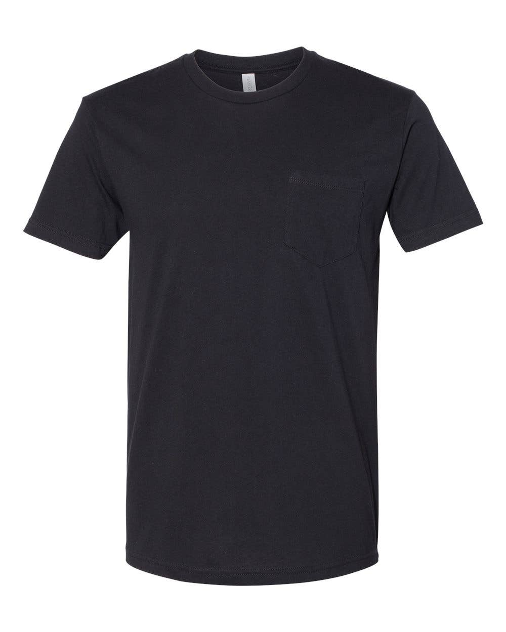 Unisex Cotton Pocket T-Shirt – Soft Combed Ring-Spun Tee