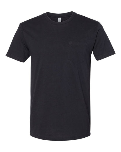 Unisex Cotton Pocket T-Shirt – Soft Combed Ring-Spun Tee
