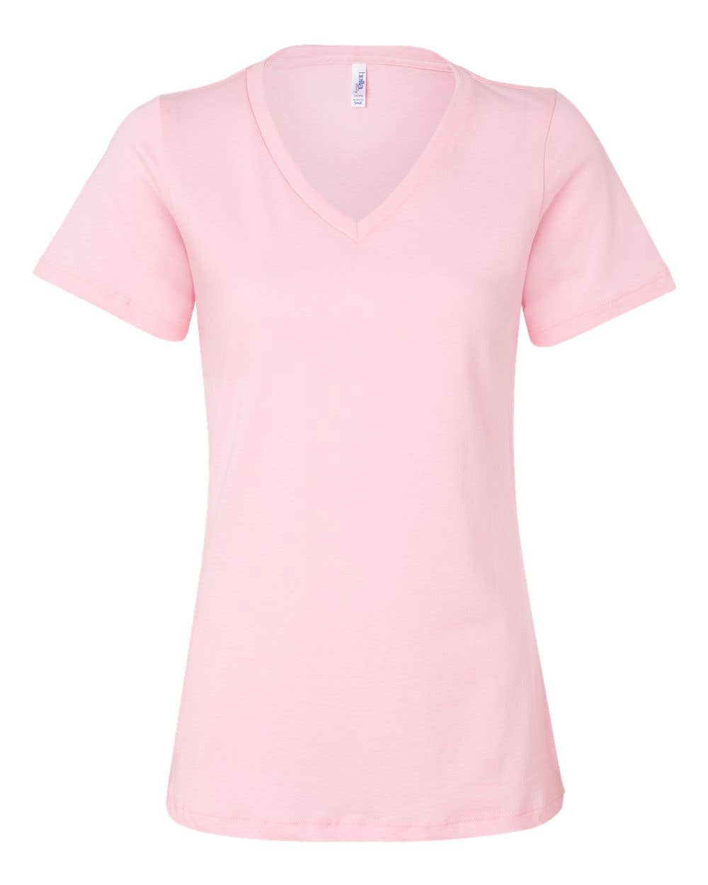 BELLA + CANVAS Women’s Relaxed V-Neck Tee – Lightweight Tee