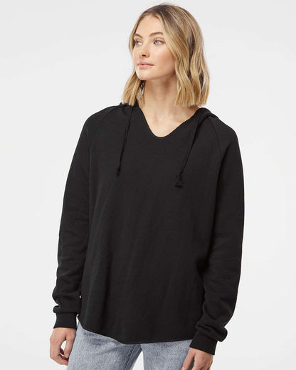 Women’s California Wave Wash Hoodie  Lightweight Relaxed Fit
