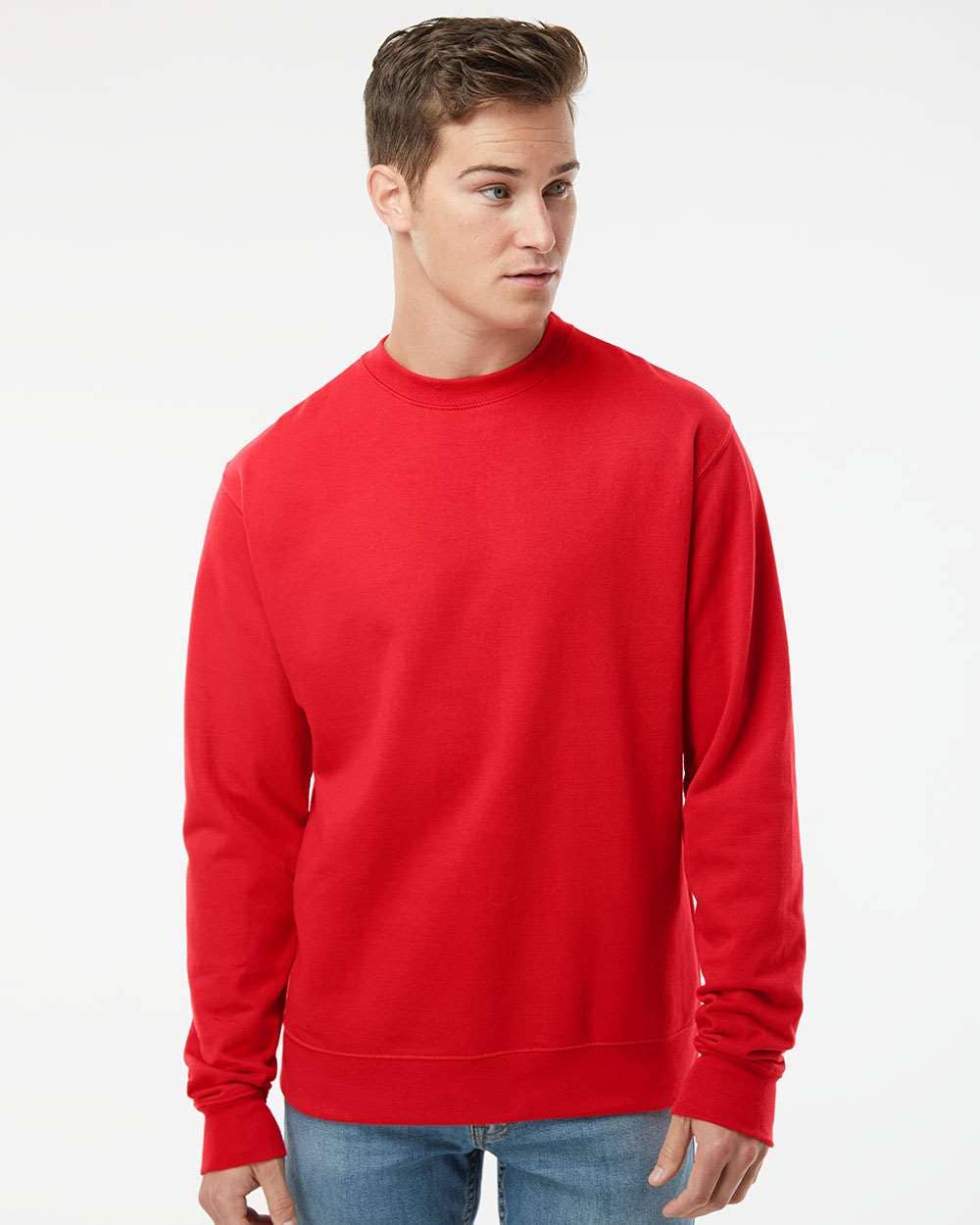 Independent Trading Co Unisex Midweight Crewneck Sweatshirt