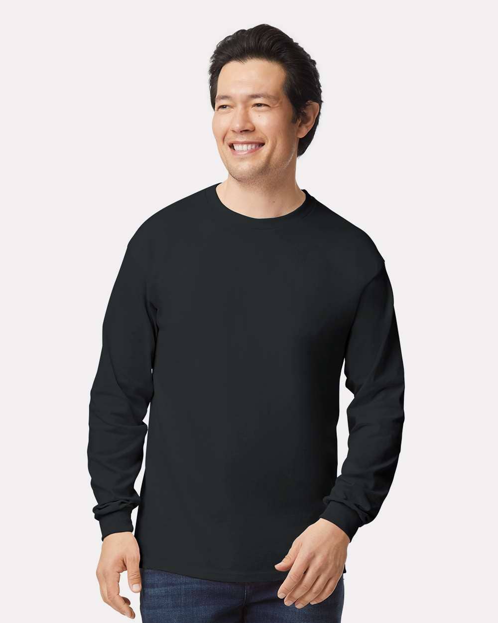 Ultra Cotton Long Sleeve Shirt Classic Fit Heavyweight