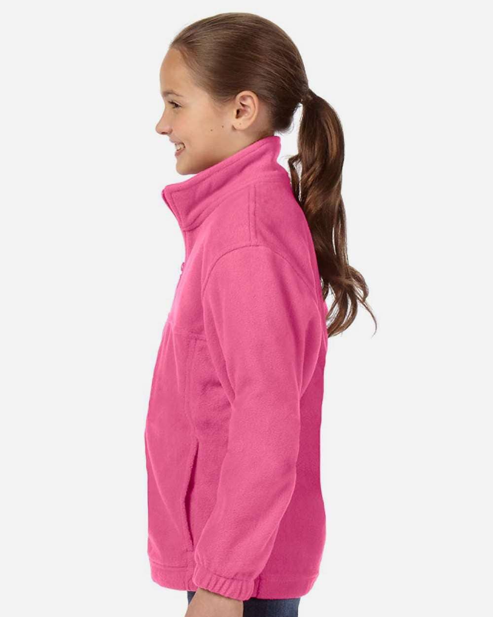 Youth Full-Zip Fleece Jacket | Soft Warm & Comfortable