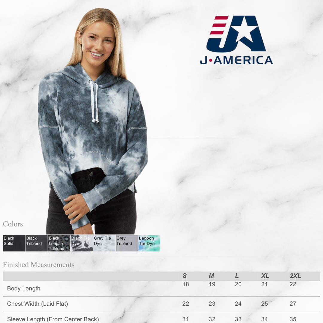 J. America Crop Hoodie – Relaxed Fit Everyday Style