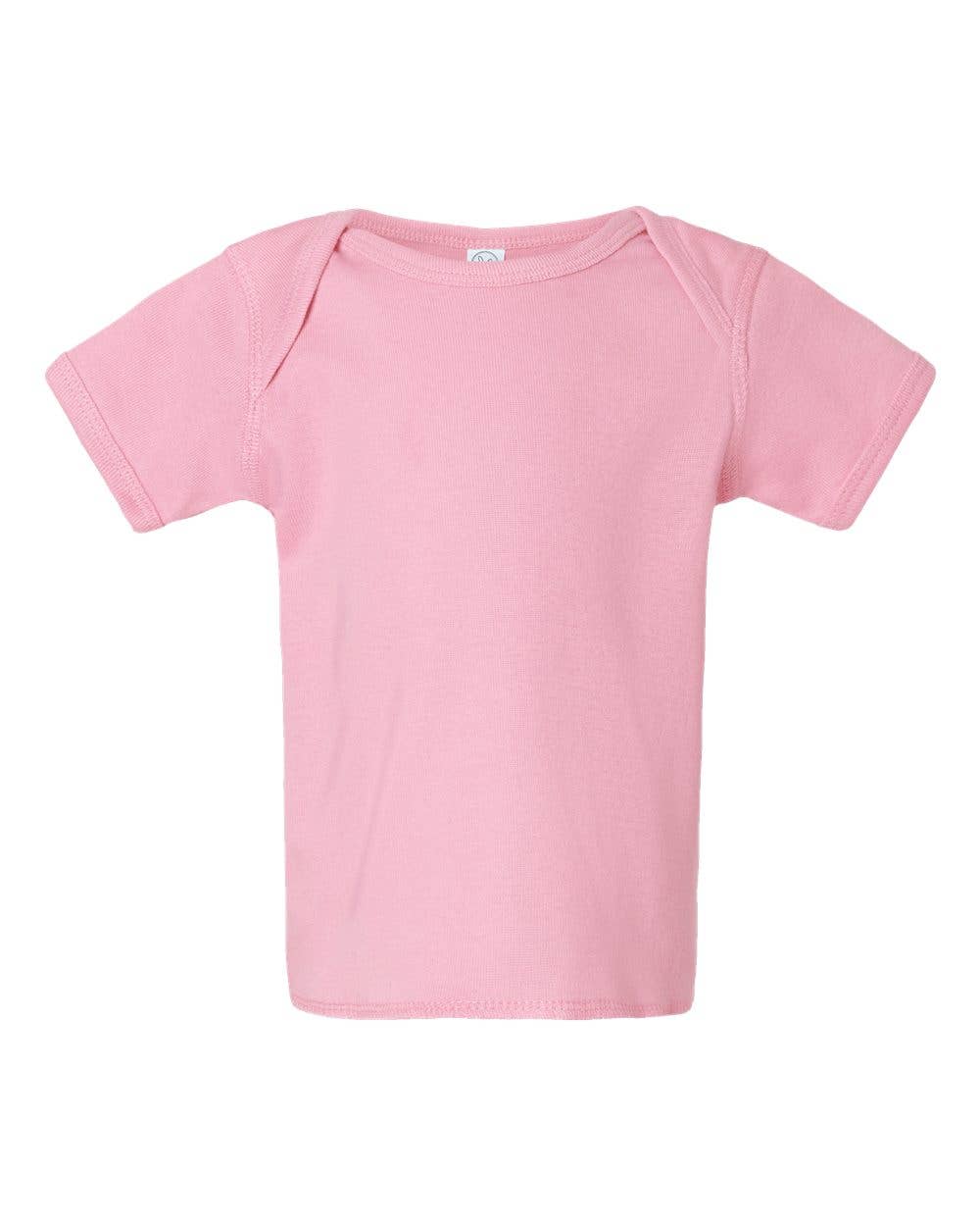 Rabbit Skins Premium Infant Baby Rib Tee Lightweight Cotton