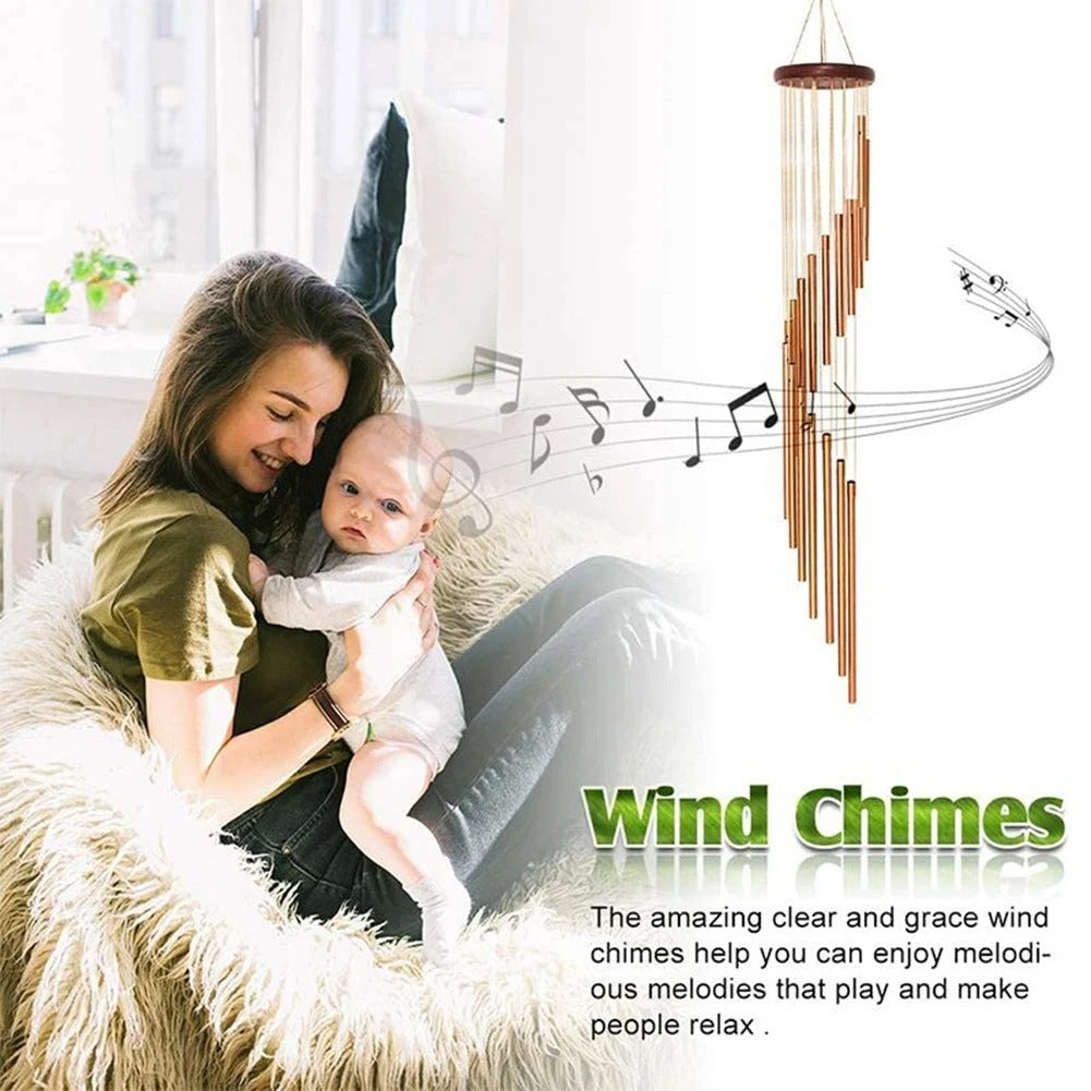 12 Tubes Aluminum Wind Chimes - TheWorldOfMYes